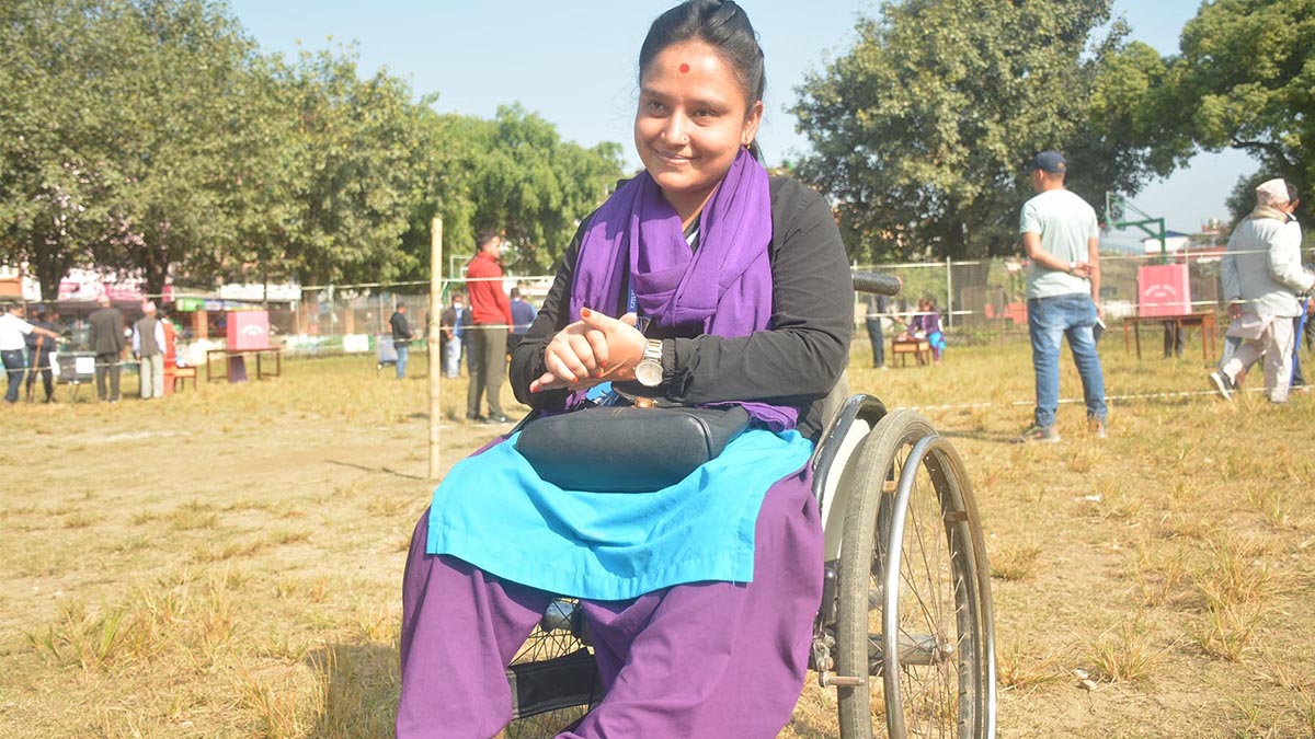अपाङ्गता भएका मतदाता भन्छन्– भोट दिने मेरो अधिकार म आफैँ प्रयोग गर्न चाहन्छु